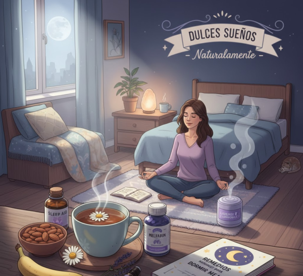 Remedios naturales para dormir mejor